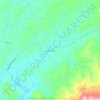 Mappa topografica Long Creek, altitudine, rilievo