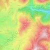 Mappa topografica Sisemol, altitudine, rilievo