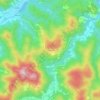 Mappa topografica Montefreddo, altitudine, rilievo