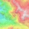 Mappa topografica Collado Jermoso, altitudine, rilievo