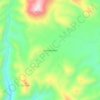 Mappa topografica Estancia Kollpa, altitudine, rilievo