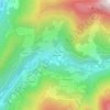 Mappa topografica Grange Neuve, altitudine, rilievo