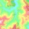 Mappa topografica Villa Montes, altitudine, rilievo