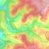 Mappa topografica Mönstadt, altitudine, rilievo