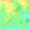 Mappa topografica La Champignelle, altitudine, rilievo