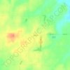 Mappa topografica Calvary, altitudine, rilievo