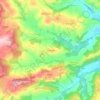 Mappa topografica Montauto, altitudine, rilievo
