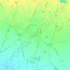 Mappa topografica Valvasone, altitudine, rilievo