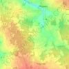 Mappa topografica Kerio, altitudine, rilievo
