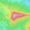 Mappa topografica Schober, altitudine, rilievo
