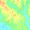 Mappa topografica Bentley, altitudine, rilievo