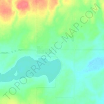 Mappa topografica Schuler, altitudine, rilievo
