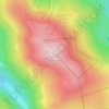 Mappa topografica Pierre-sur-Haute, altitudine, rilievo