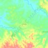 Mappa topografica Las Pavas, altitudine, rilievo