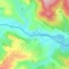 Mappa topografica Rădaia, altitudine, rilievo
