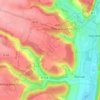 Mappa topografica Le Mesnil, altitudine, rilievo