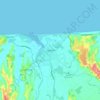 Mappa topografica Opotiki, altitudine, rilievo