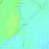 Mappa topografica Indian Landing, altitudine, rilievo