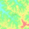 Mappa topografica Estrada Velha, altitudine, rilievo