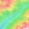 Mappa topografica Annuit, altitudine, rilievo