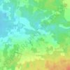 Mappa topografica Ouatouns, altitudine, rilievo