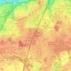 Mappa topografica Le Télégraphe, altitudine, rilievo