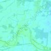 Mappa topografica Borgo Madonna-Gnola, altitudine, rilievo