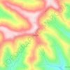Mappa topografica Serra Alta, altitudine, rilievo