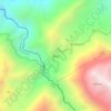 Mappa topografica Angas, altitudine, rilievo