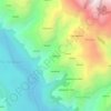 Mappa topografica Kangsali, altitudine, rilievo