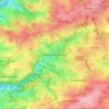 Mappa topografica Herrenstrunden, altitudine, rilievo