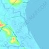 Mappa topografica Tapucan, altitudine, rilievo