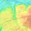 Mappa topografica Les Robinettes, altitudine, rilievo