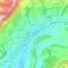 Mappa topografica Gap, altitudine, rilievo