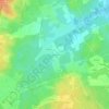 Mappa topografica Le Pont, altitudine, rilievo
