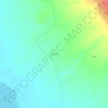 Mappa topografica Dholavira, altitudine, rilievo