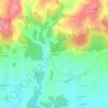 Mappa topografica Jeangeloup, altitudine, rilievo