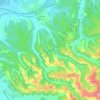 Mappa topografica Le Pinete, altitudine, rilievo