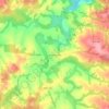 Mappa topografica Volta Grande, altitudine, rilievo