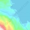 Mappa topografica Puerto Río Tranquilo, altitudine, rilievo