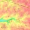Mappa topografica La Rue Villaine-Sud, altitudine, rilievo