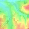 Mappa topografica Les Perchers, altitudine, rilievo