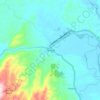 Mappa topografica Tarazá, altitudine, rilievo