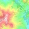 Mappa topografica Garfagnolo, altitudine, rilievo