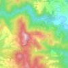Mappa topografica San Vito in Monte, altitudine, rilievo