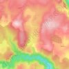 Mappa topografica Le Salze, altitudine, rilievo