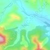 Mappa topografica Valdavido, altitudine, rilievo