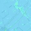 Mappa topografica Abbenwier, altitudine, rilievo