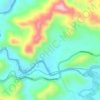 Mappa topografica Casablanca, altitudine, rilievo