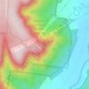 Mappa topografica Powers Lookout, altitudine, rilievo